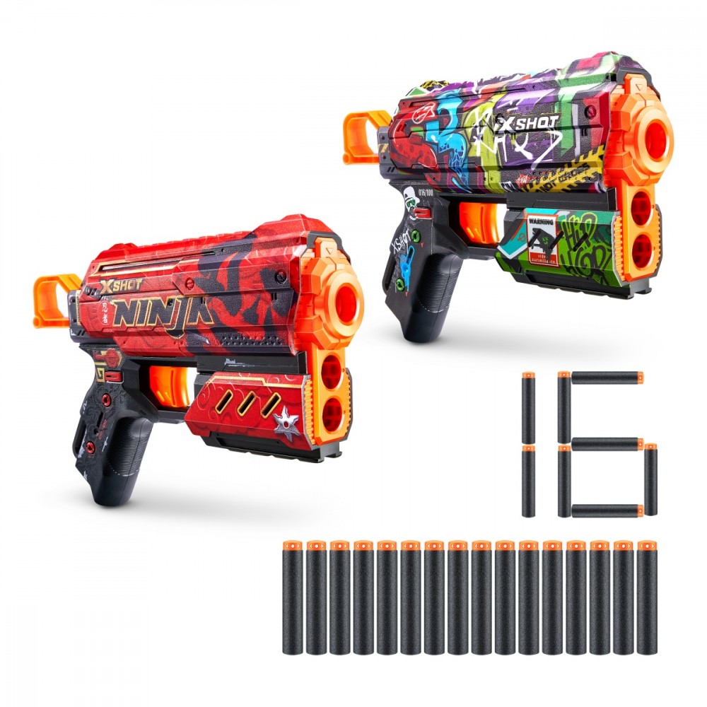 Žaislas šautuvas zuru x-shot skinsfluxdart 36534