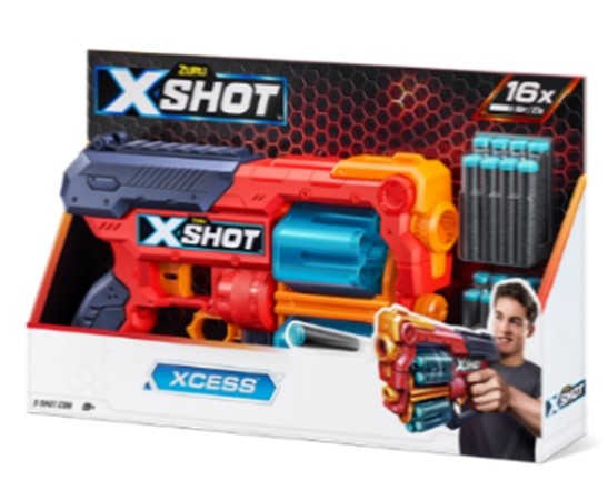 Žaislinis šautuvas xshot xcess, oranžinis