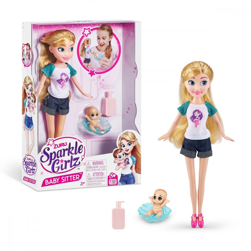 Lėlė auklė zuru sparkle girlz 10064