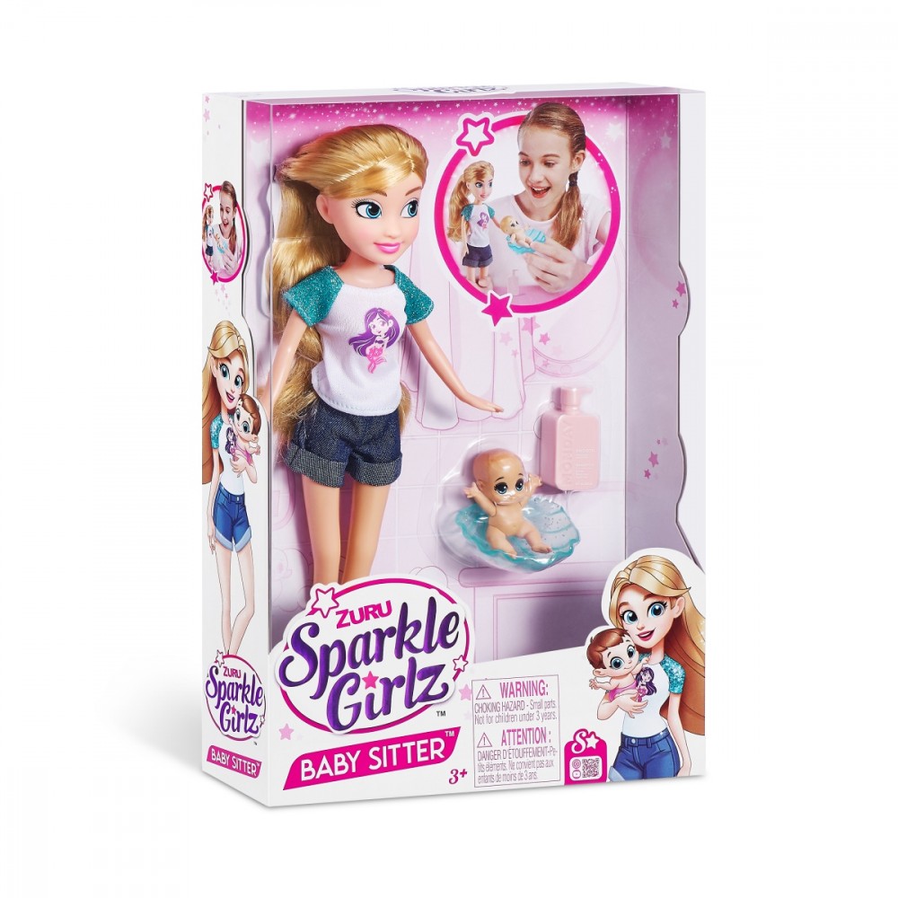 Lėlė auklė zuru sparkle girlz 10064