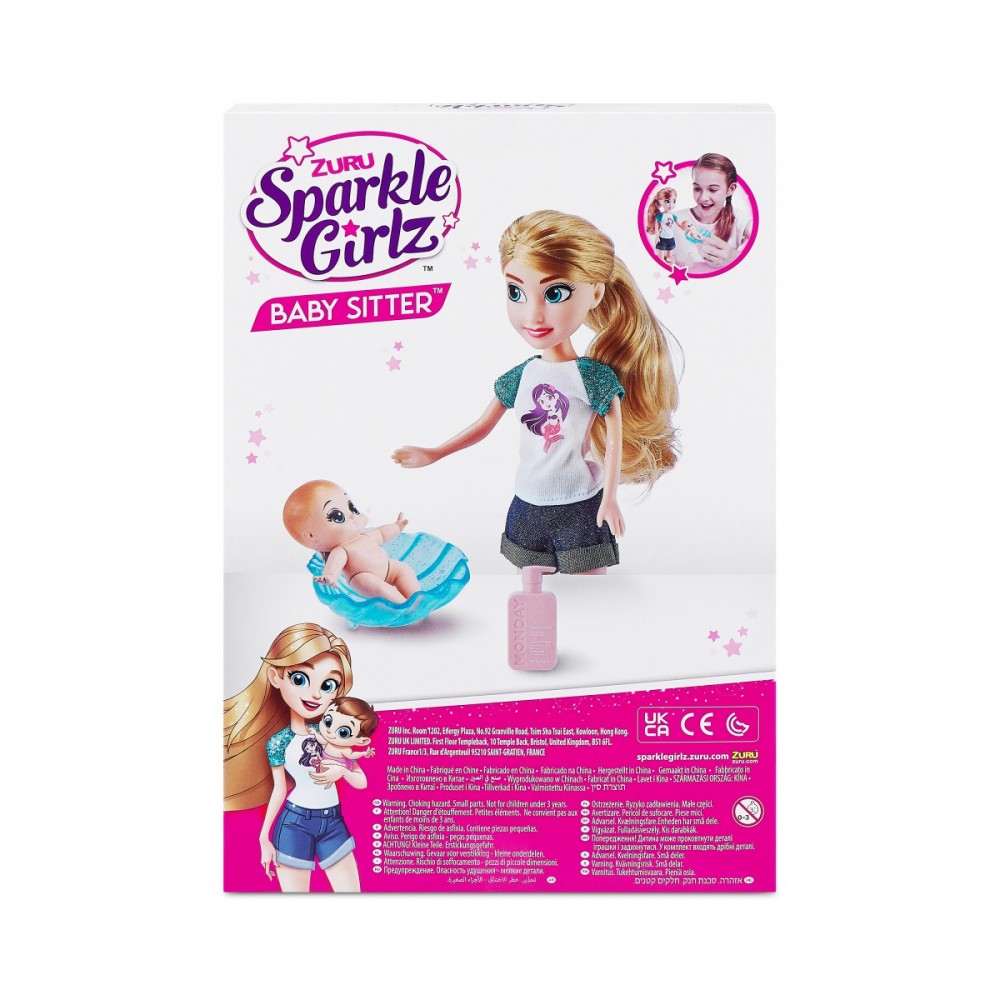 Lėlė auklė zuru sparkle girlz 10064