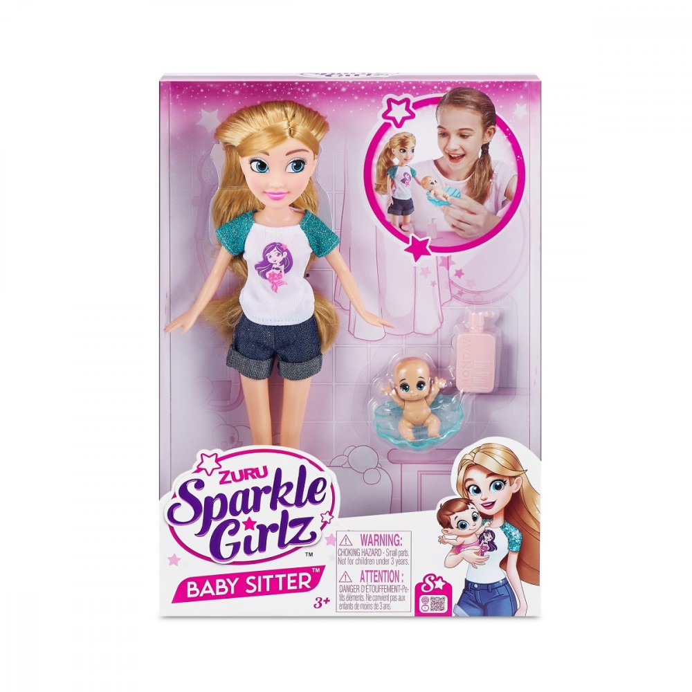 Lėlė auklė zuru sparkle girlz 10064