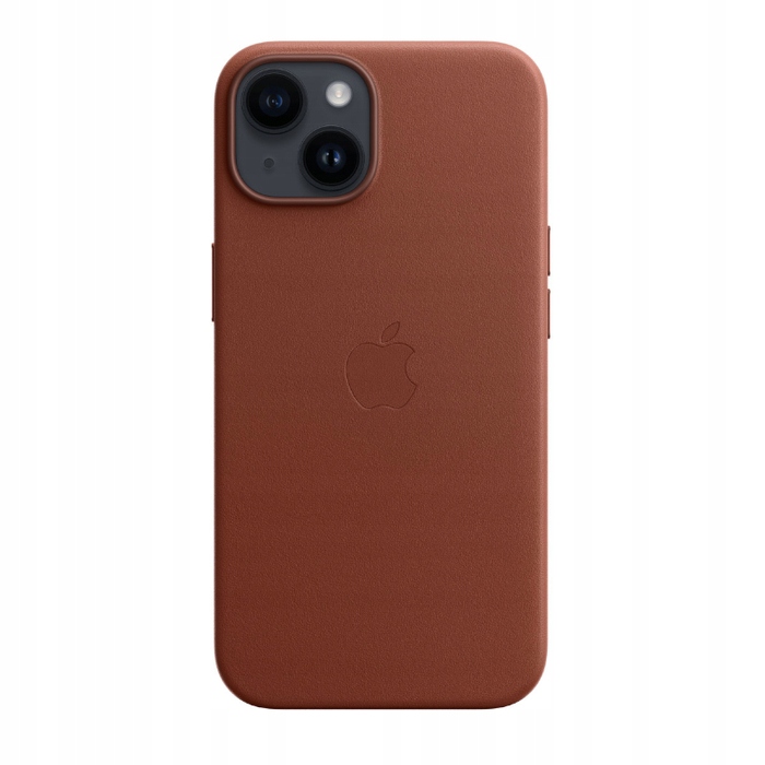 Apple iPhone 14 Leather Case with MagSafe - Umber MPP73ZM/A