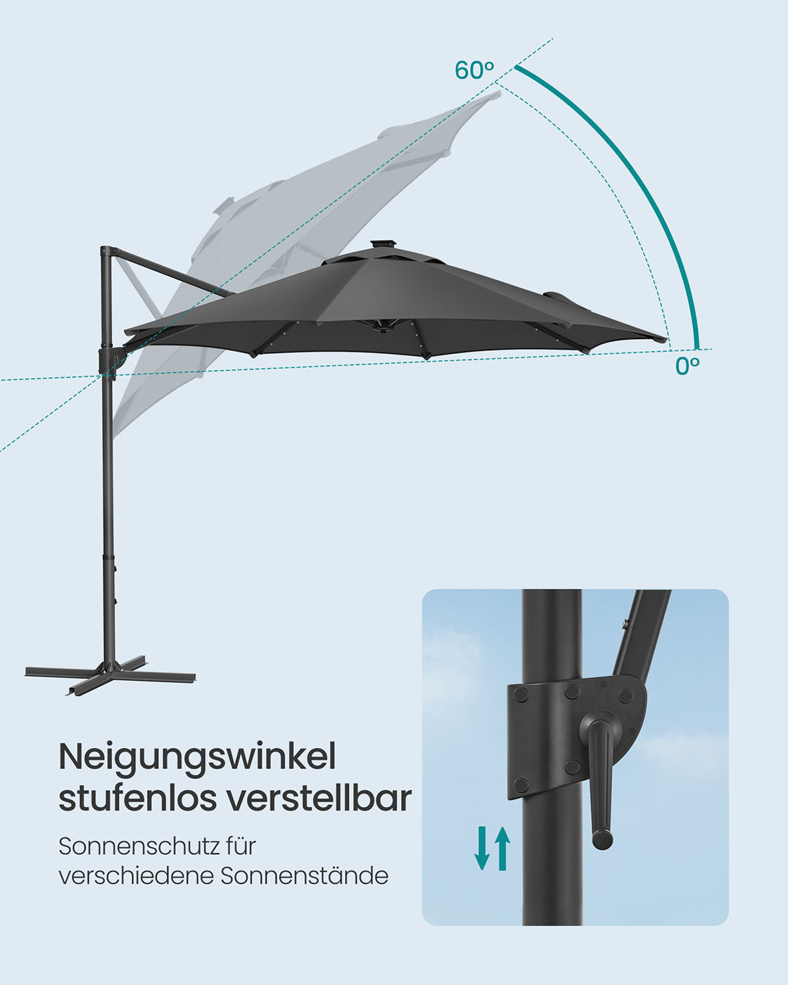 Lauko skėtis 300 cm