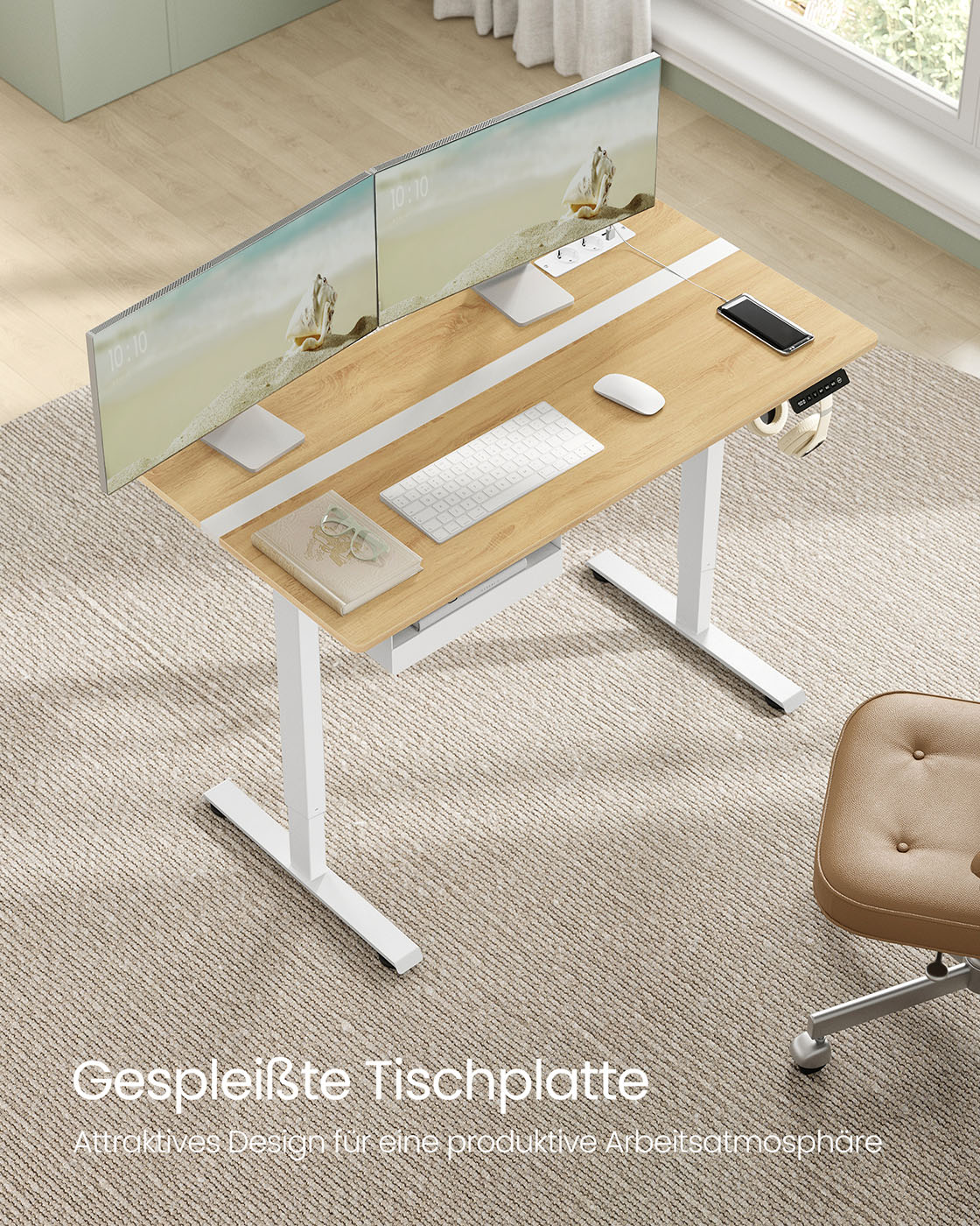 Reguliuojamo aukščio stalas  60x120x72-120cm 3