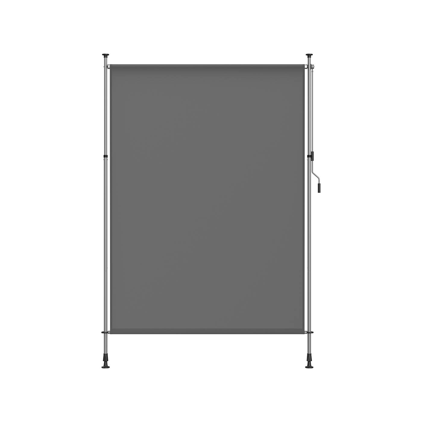 Vertikali markizė 200 × (220-300) cm antracito pilka