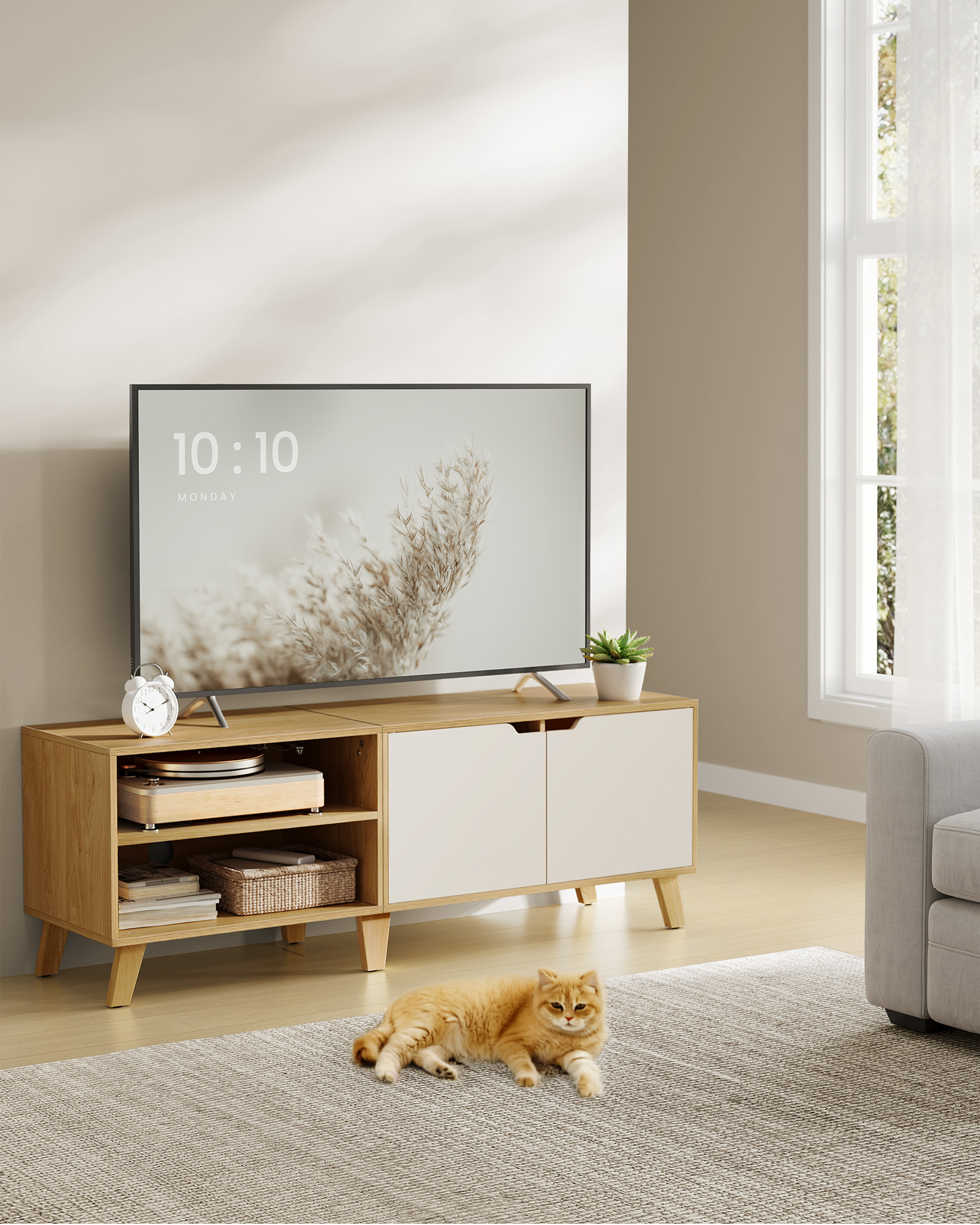 Tv staliukas 140 cm