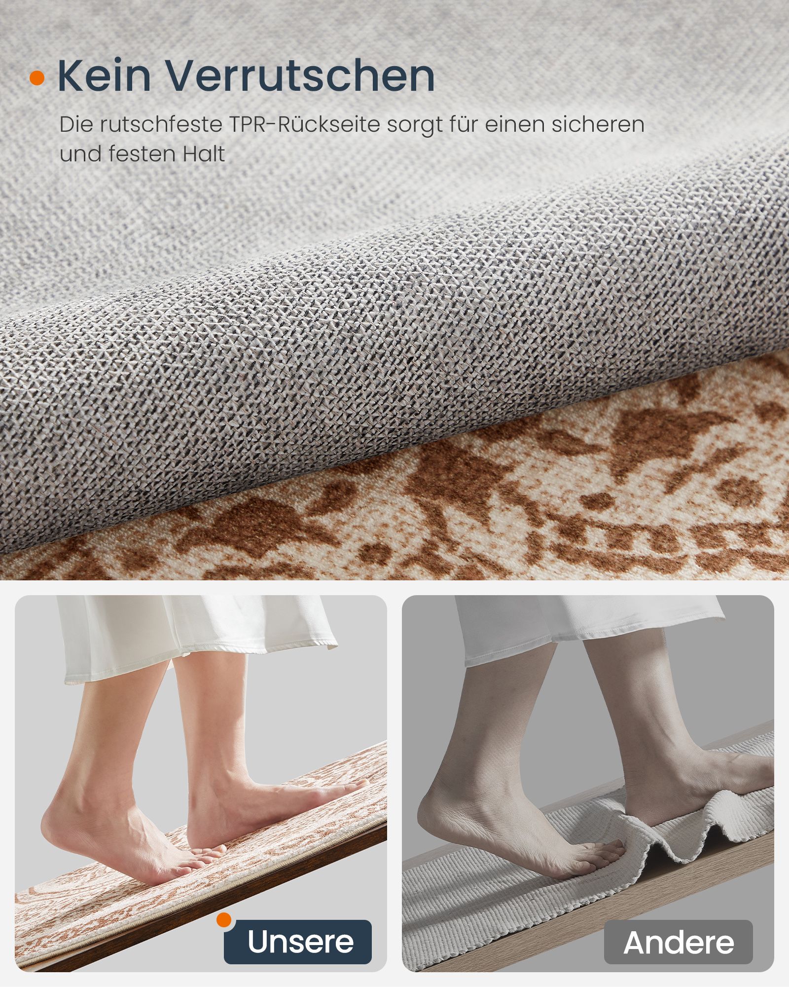 Apvalus kilimas 120 cm boho stilius