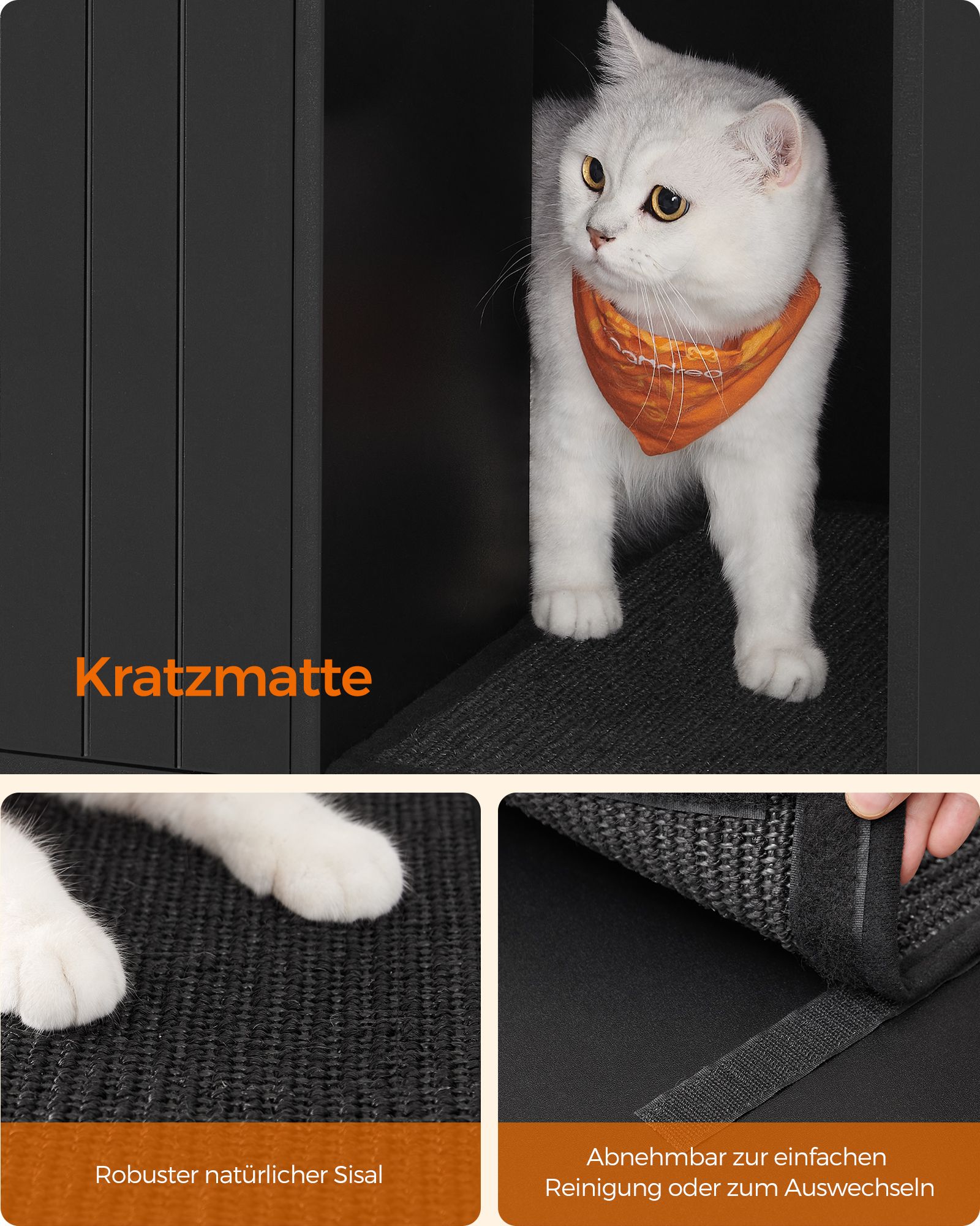 Spintelė su draskymo kilimėliu 3
