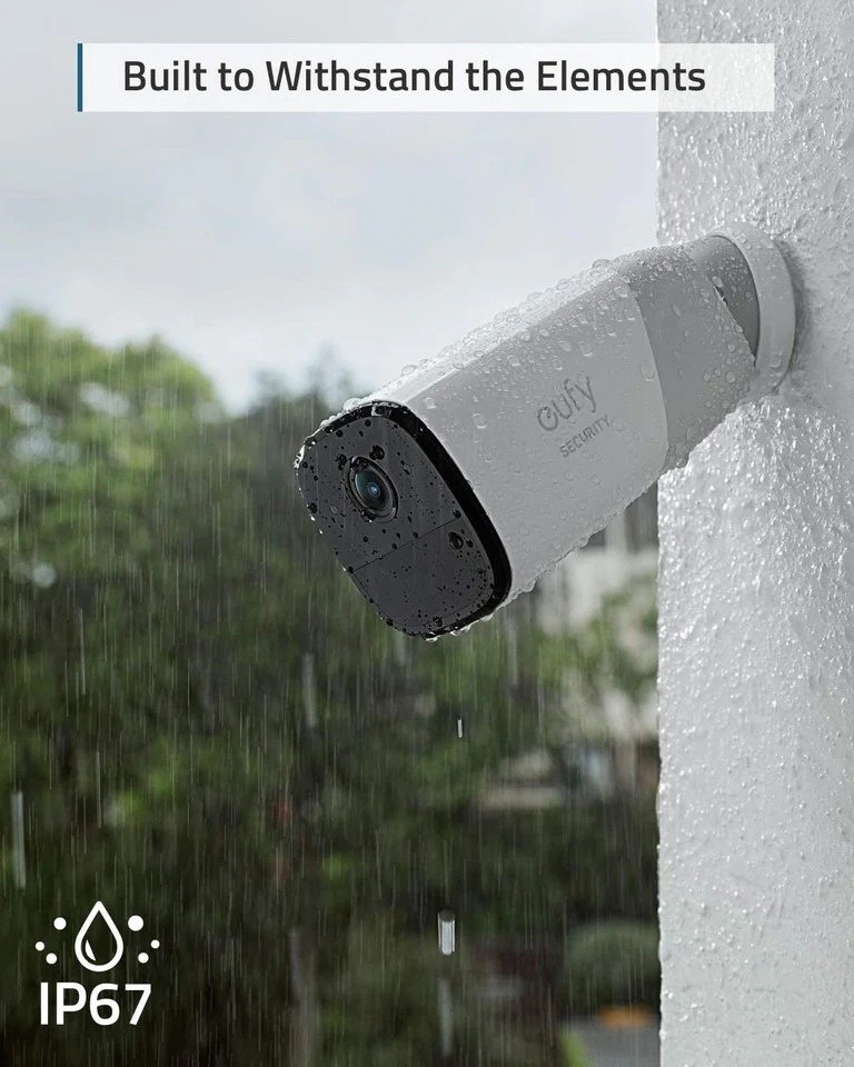 EufyCam 2 Pro 3+1 belaidžių kamerų rinkinys
