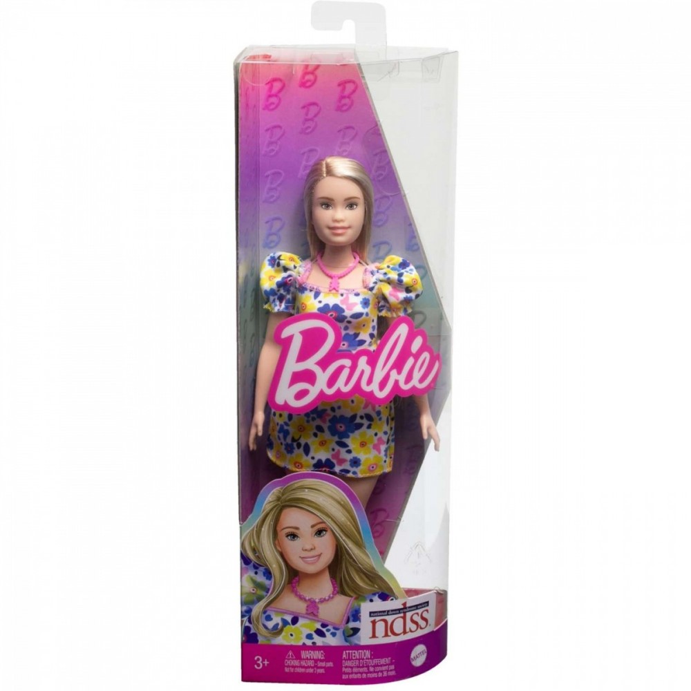 Lėlė barbie su dauno sindromu