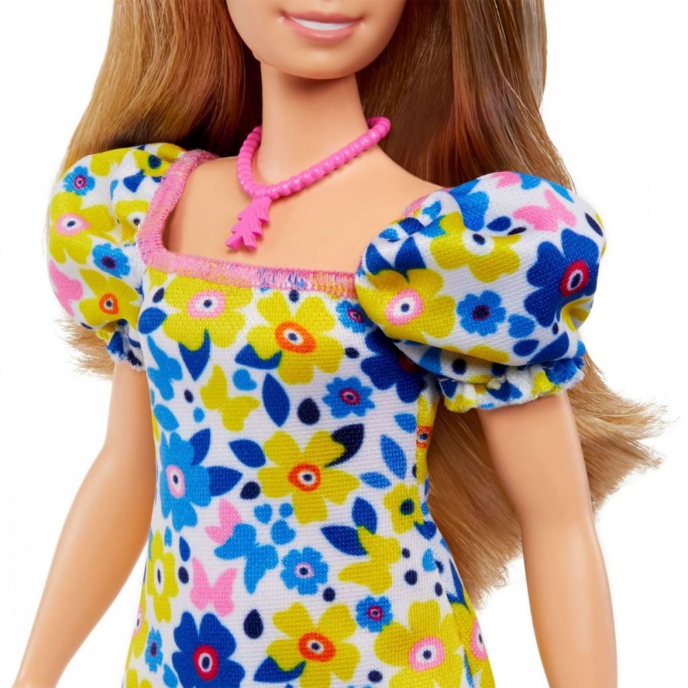 Lėlė barbie su dauno sindromu
