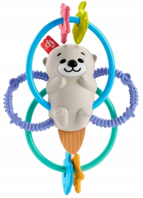 Barškutis Fisher-Price Twist Teethe Ūdra