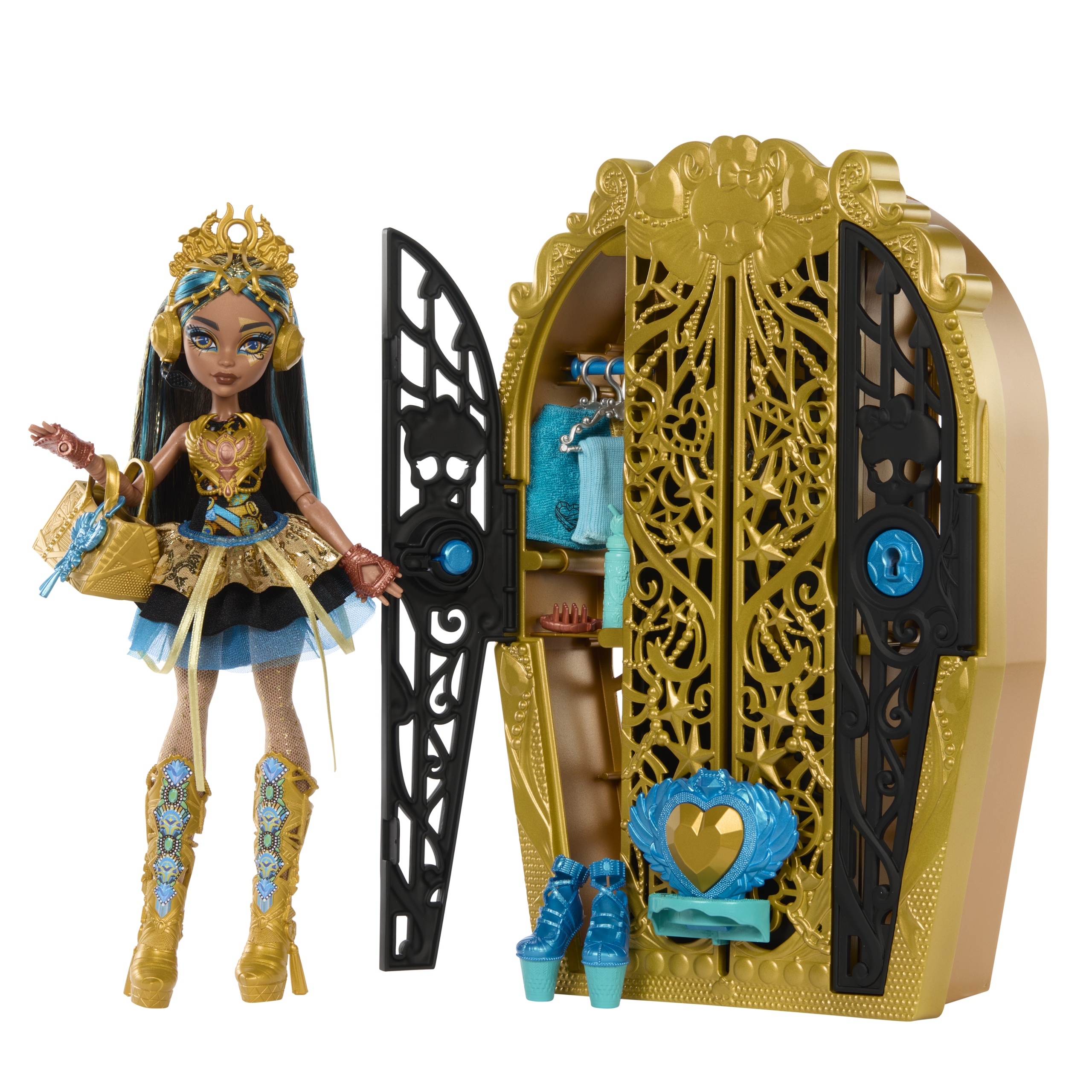 Lėlė monster high skulltimate secrets cleo denile