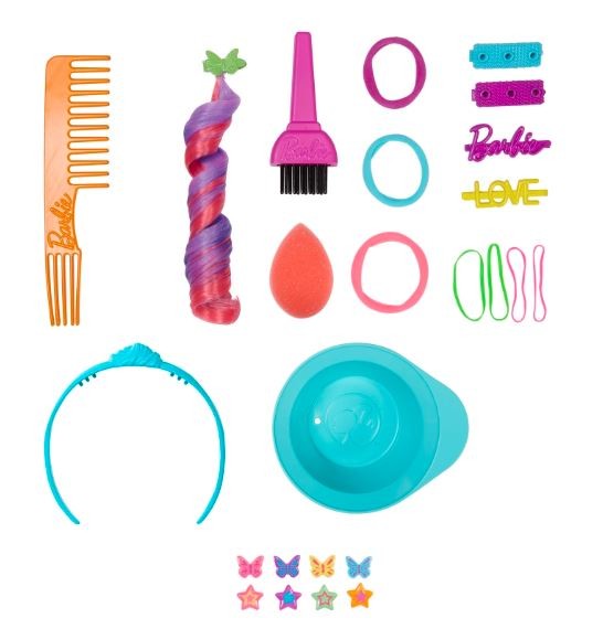 Lėlės galva barbie