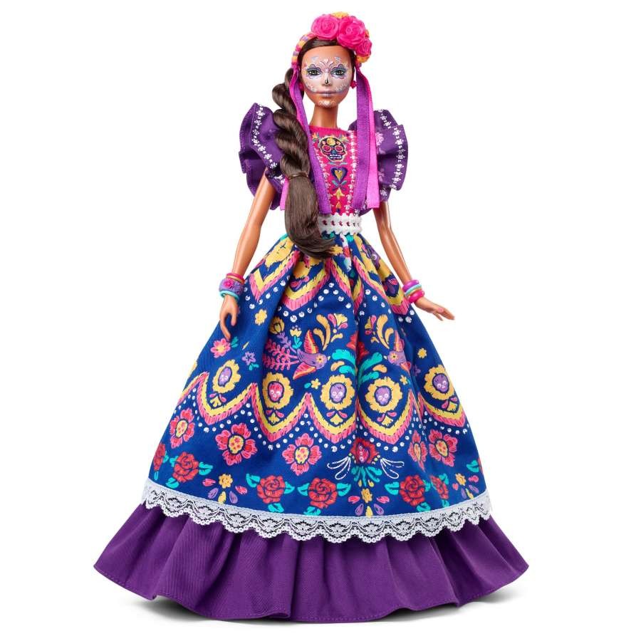 Lėlė barbie dia de los muertos mattel