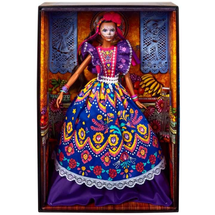 Lėlė barbie dia de los muertos mattel