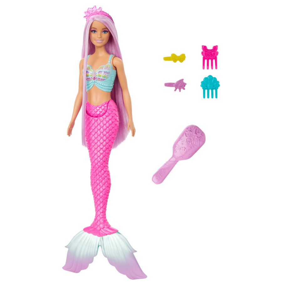 Lėlė barbie undinėlė hrr00, 118536433