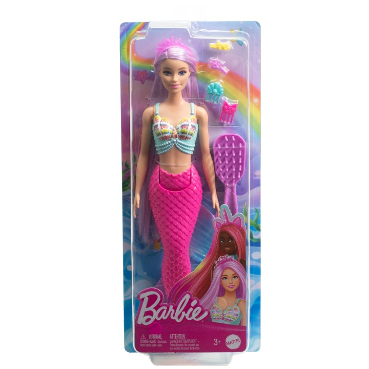 Lėlė barbie undinėlė hrr00, 118536433
