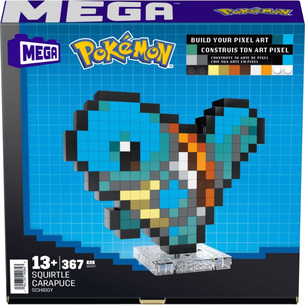 Konstruktorius pokemon squirtle mega, 367 d.