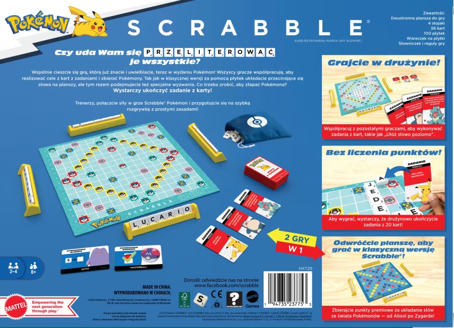 Scrabble pokémon žaidimas lietuviškai