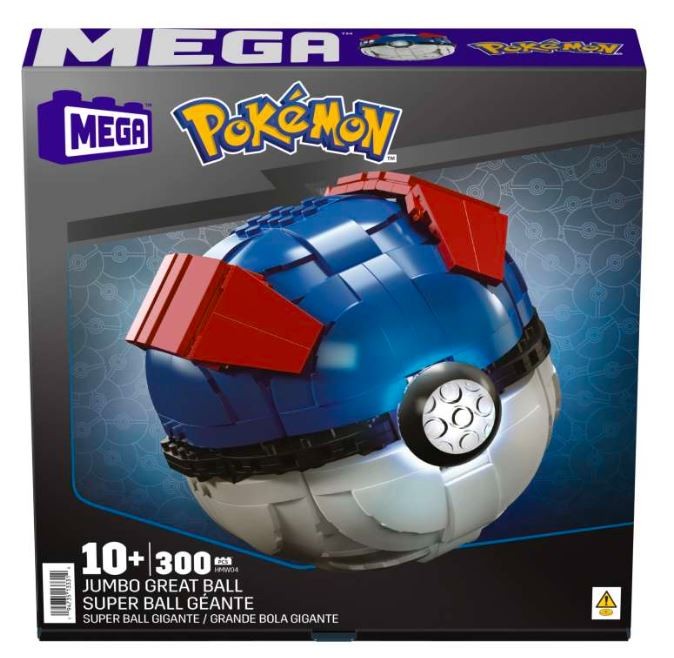 Didysis poke rutulys mega construx pokemon