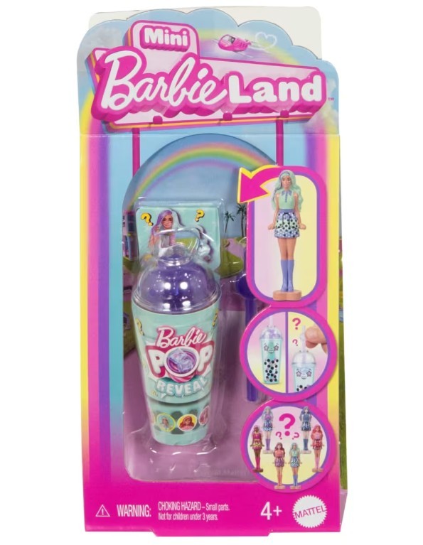 Mini barbieland lėlė su staigmena