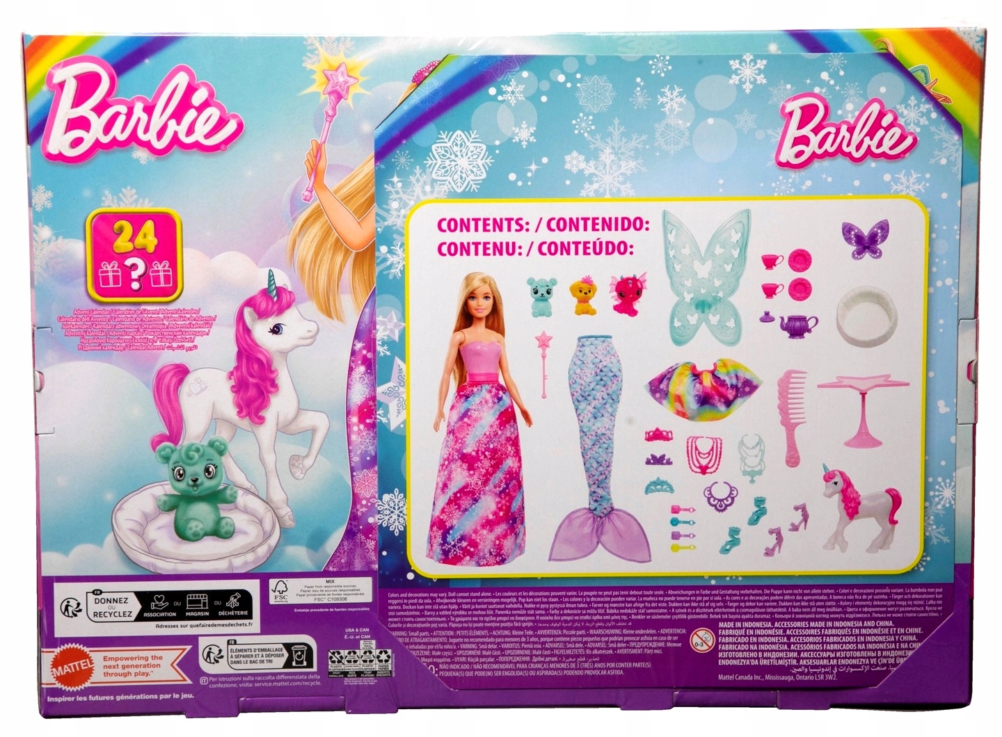 Advento kalendorius Barbie Dreamtropia