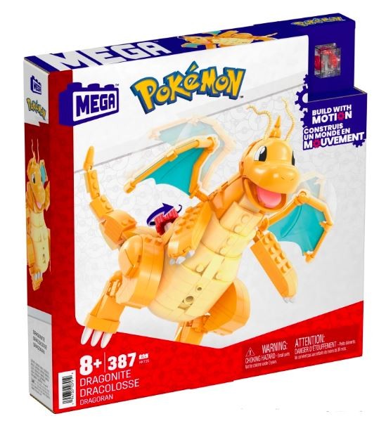 Konstruktorius pokemon dragonite