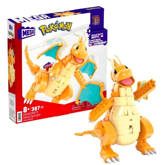 Konstruktorius pokemon dragonite