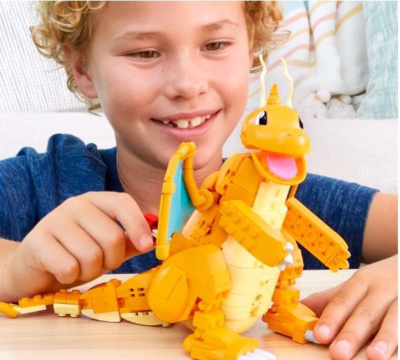 Konstruktorius pokemon dragonite
