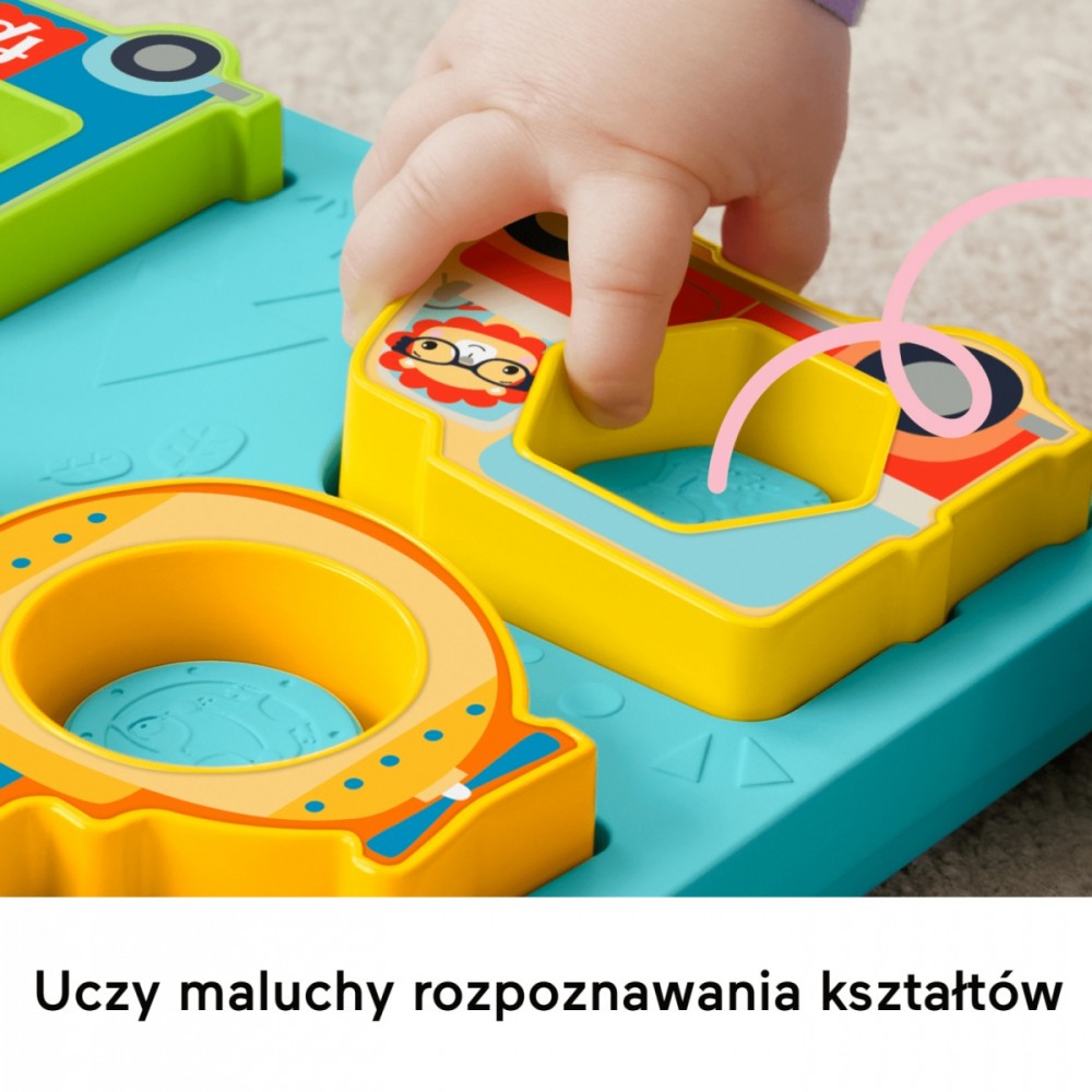 Edukacinis mašinėlių žaidimas fisher-price