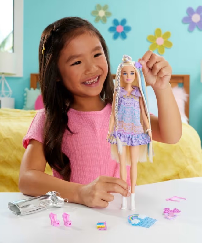 Barbie fun & fancy lėlė su ilgais plaukais ir aksesuarais