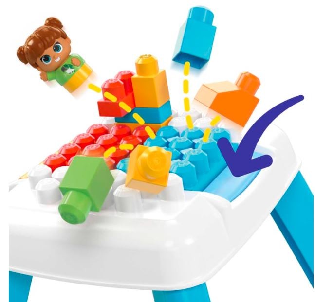 Mokomasis stalas mega bloks