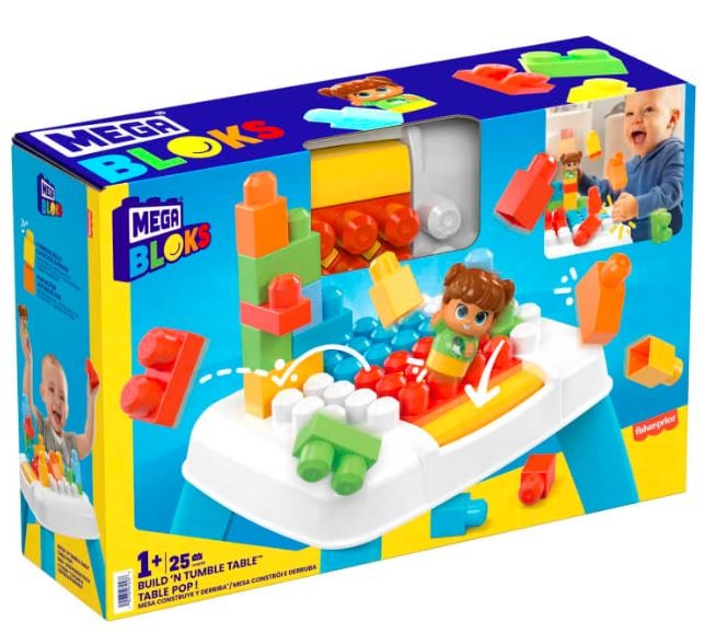 Mokomasis stalas mega bloks