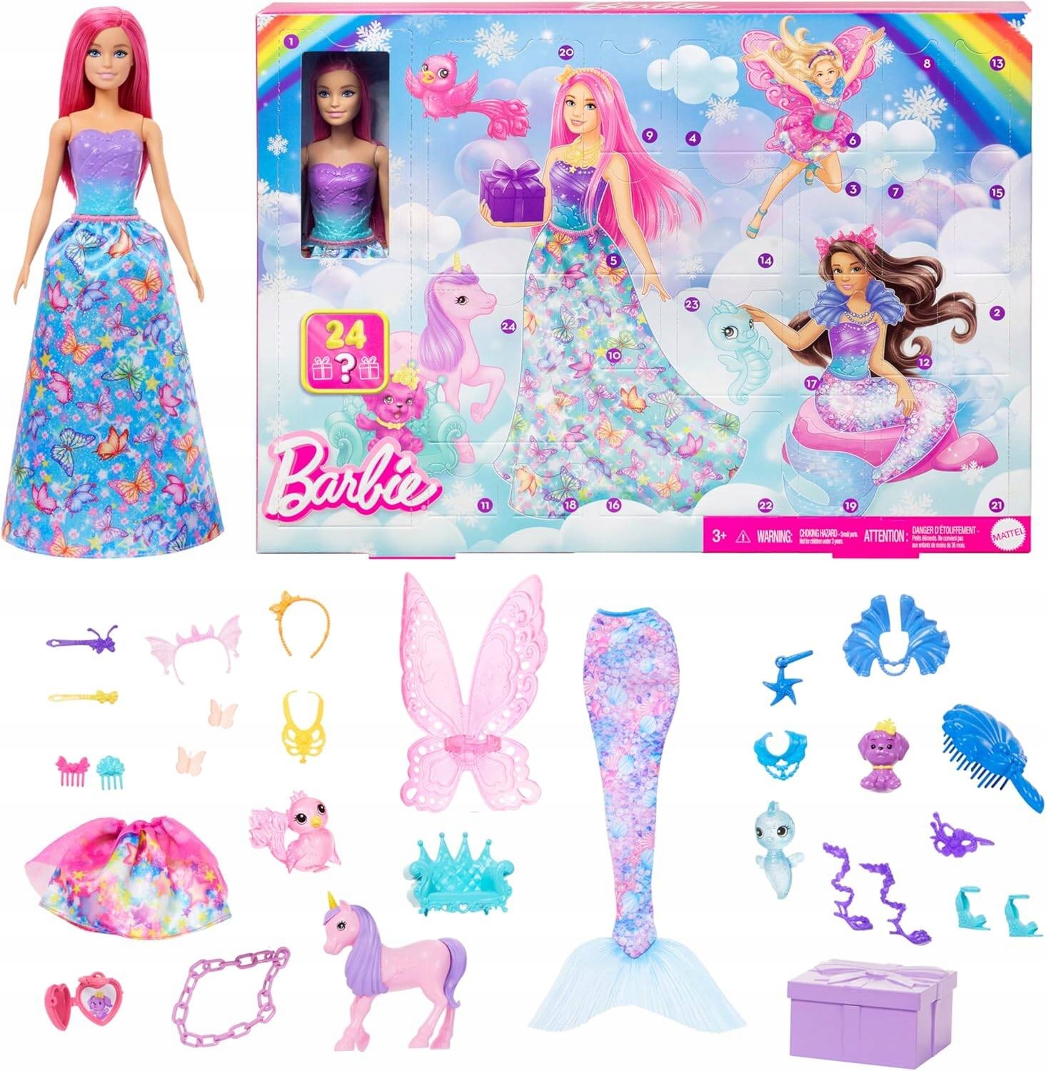 Advento kalendorius BARBIE Dreamtopia