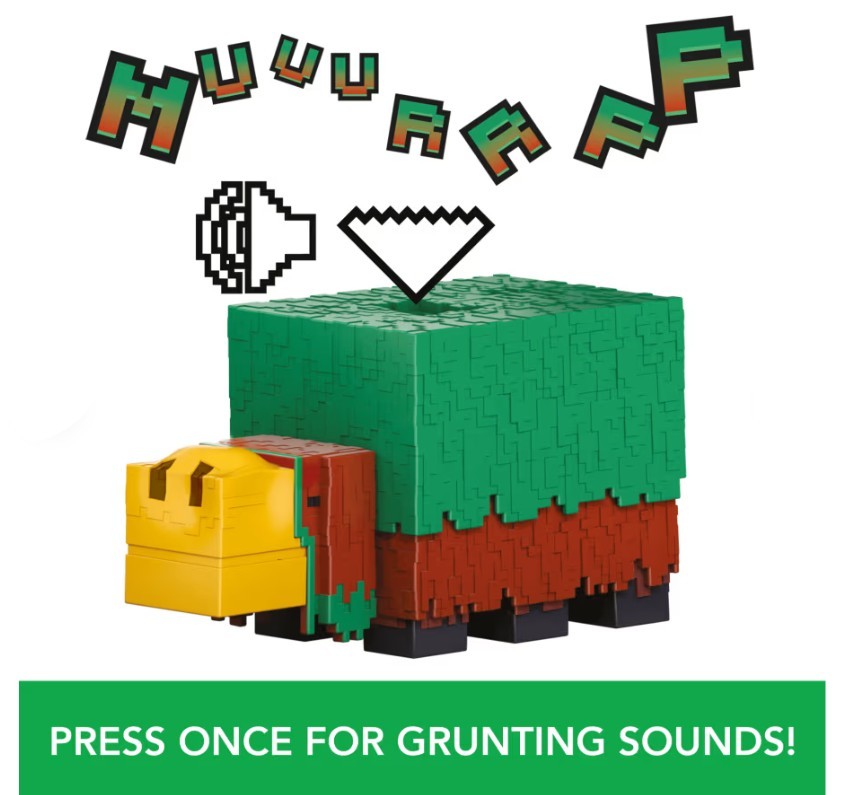 Minecraft niuchiko figūrėlė su garso efektais