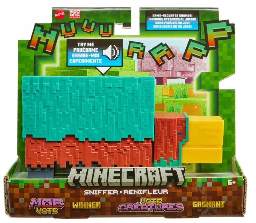 Minecraft niuchiko figūrėlė su garso efektais