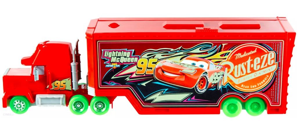 Sunkvežimis su automobiliais disney pixar cars