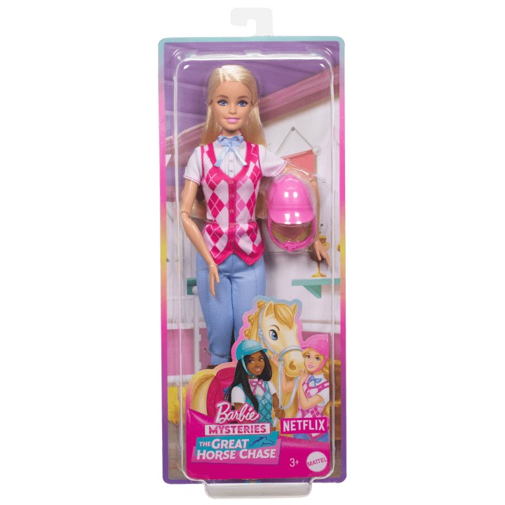 Lėlė barbie mattel jockey malibu hxj38, įvairių spalvų