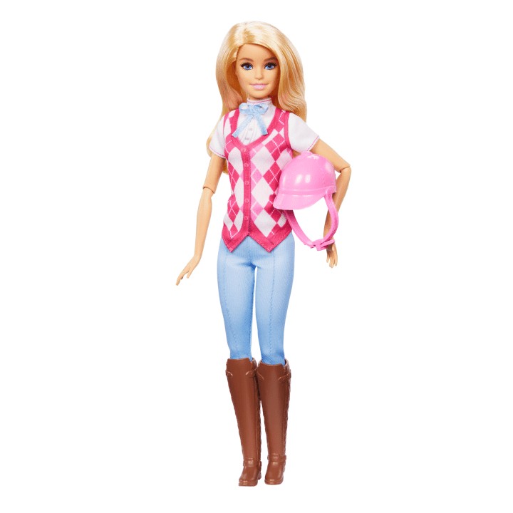 Lėlė barbie mattel jockey malibu hxj38, įvairių spalvų