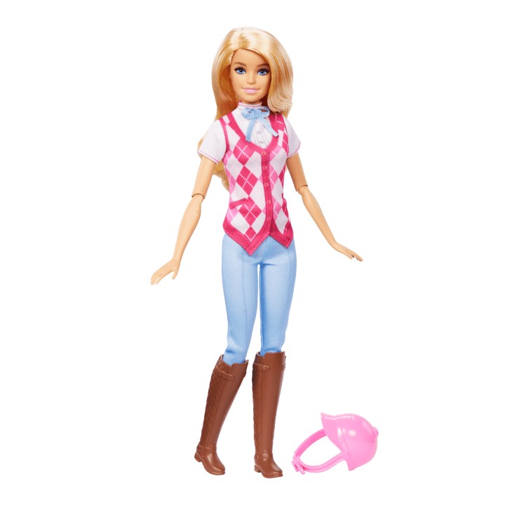 Lėlė barbie mattel jockey malibu hxj38, įvairių spalvų