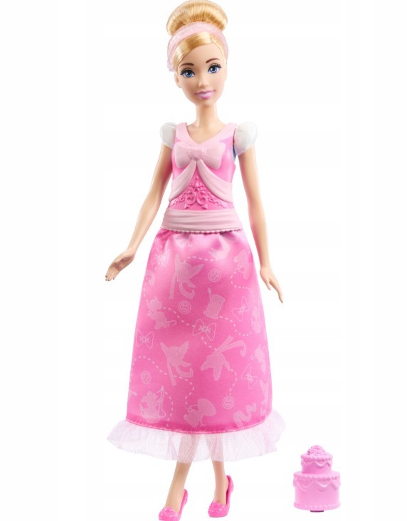 Disney princesės 2-in-1 pelenės lėlių rinkinys