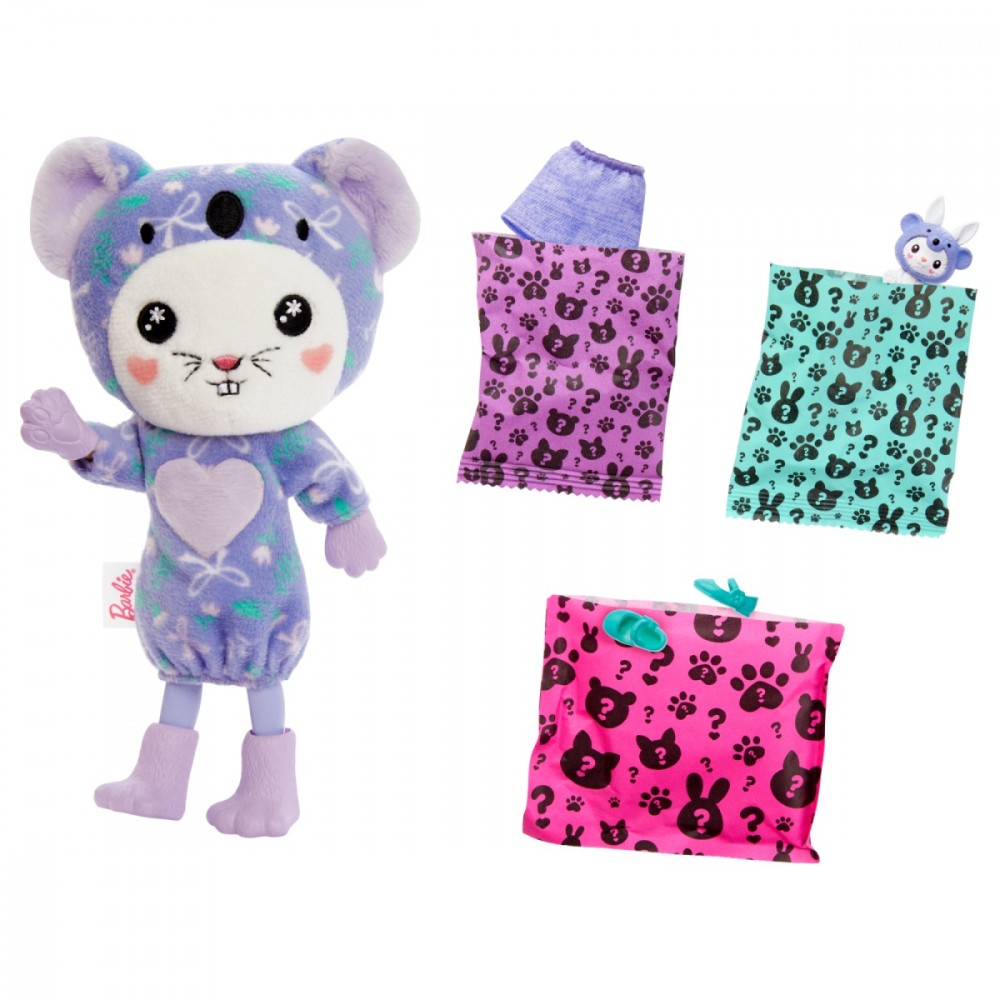 Lėlės čelsės rinkinys triušytė barbie cutie reveal