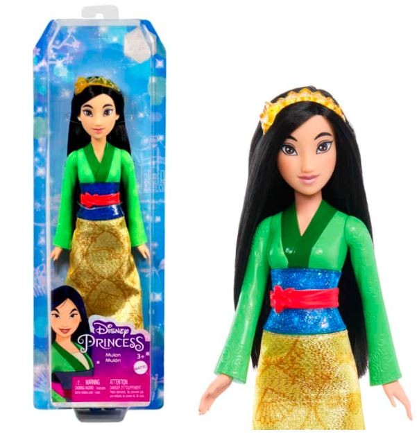 Lėlė princesses disney mulan