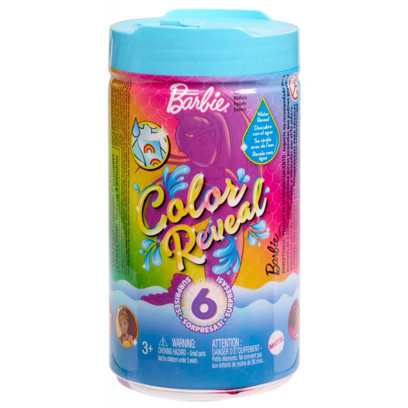 Lėlė Barbie Color Reveal Mermaid Chelsea