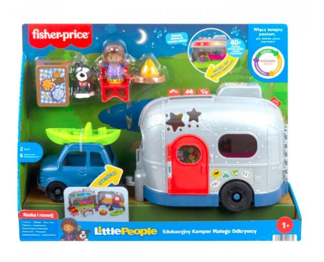 Figūrėlių rinkinys fisher-price tyrinėtojo kemperis