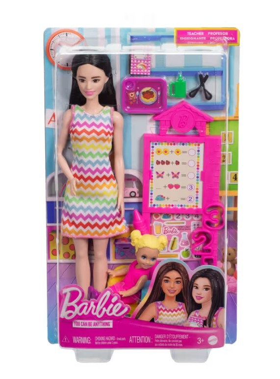 Barbie lėlės mokytojos rinkinys