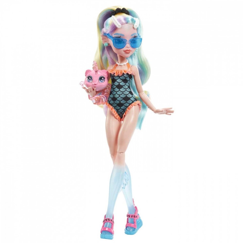 Lėlė monster high lagoona blue