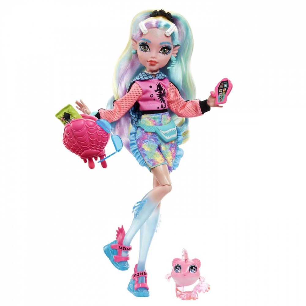 Lėlė monster high lagoona blue